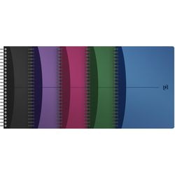 Spiraalschrift Urban mix Oxford PP A5 gelinieerd 90g m2