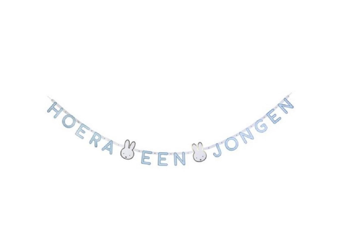 Haza Guirlande hoera een jongen nijntje