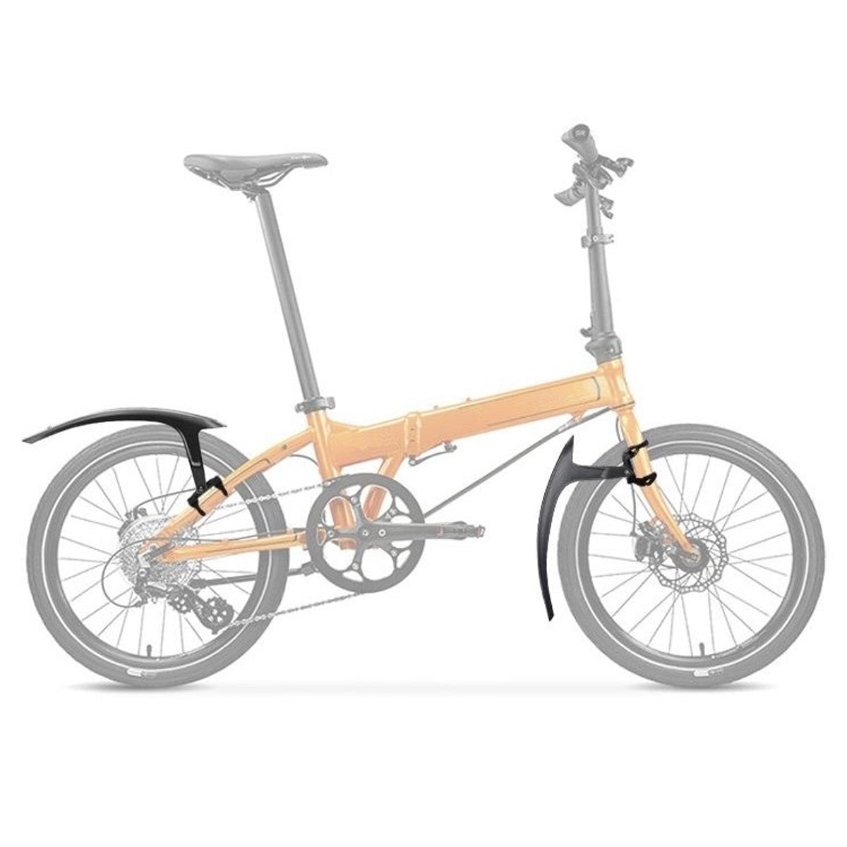 Lynx Spatbordenset vouwfiets