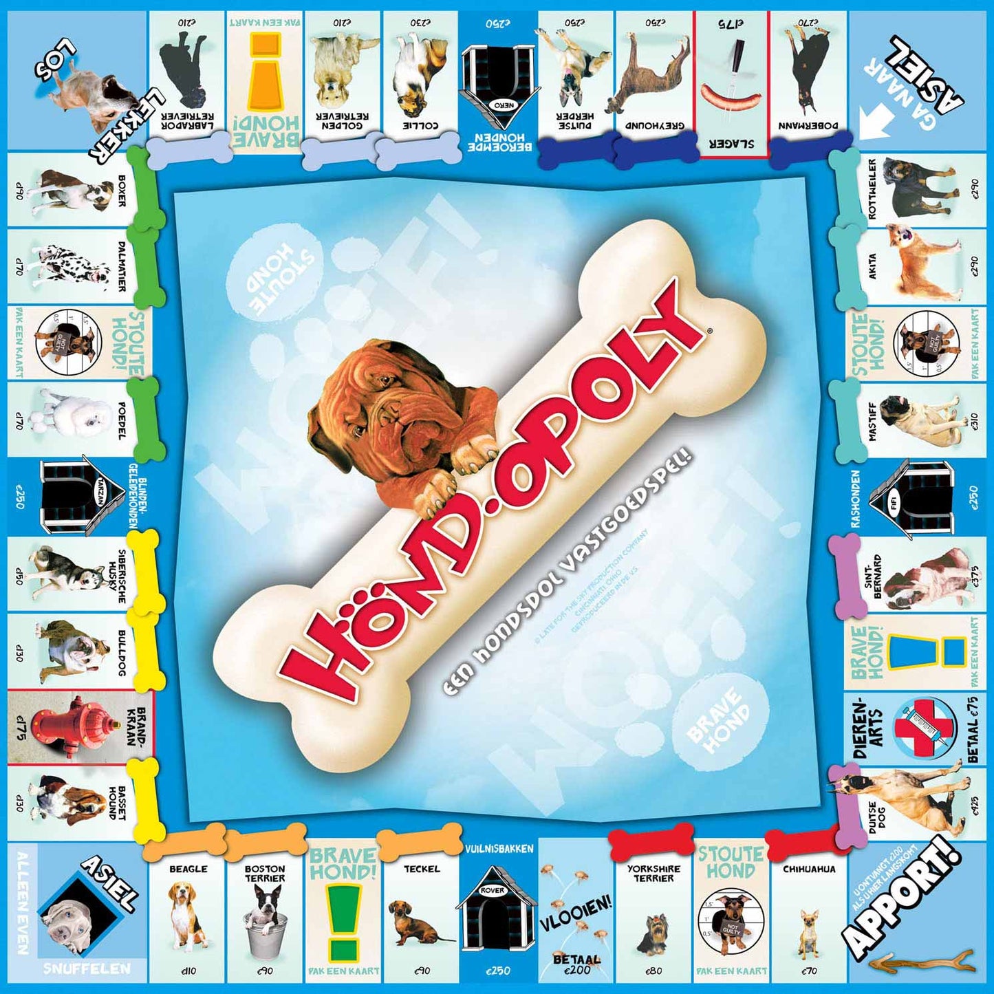 Opoly Hond gezelschapsspel