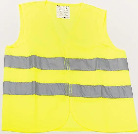 LEINA-WERKE warnweste children's safety vest yellow polyester
