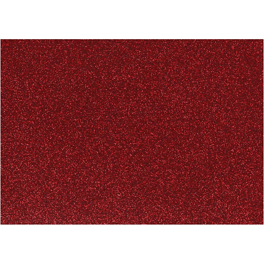 Creativ Company Https: www.cchobby.nl opstrijkfolie-a5-vel-148x210-mm-glitter-rood-1-vel