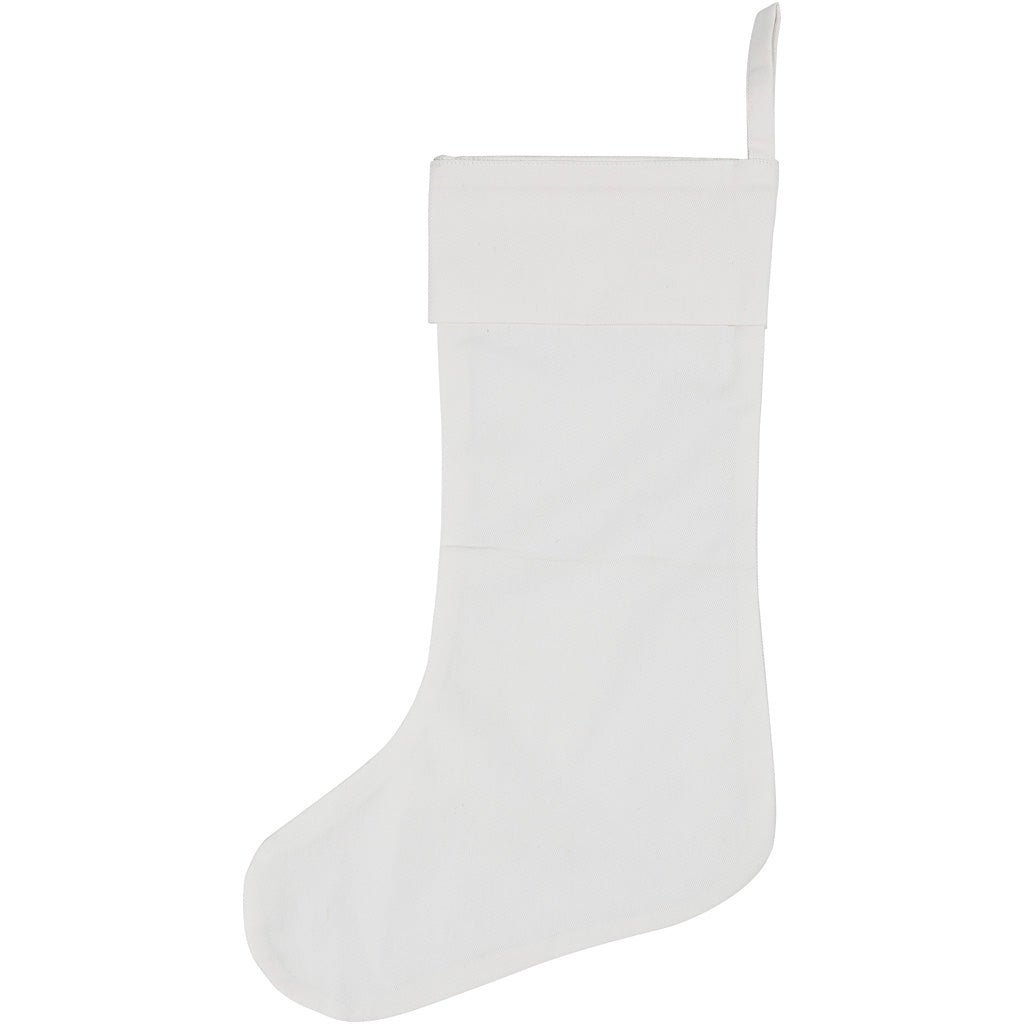 Creativ Company Https: www.cchobby.nl kerstsok-h-40-cm-b-26-cm-210-gr-wit-1-stuk