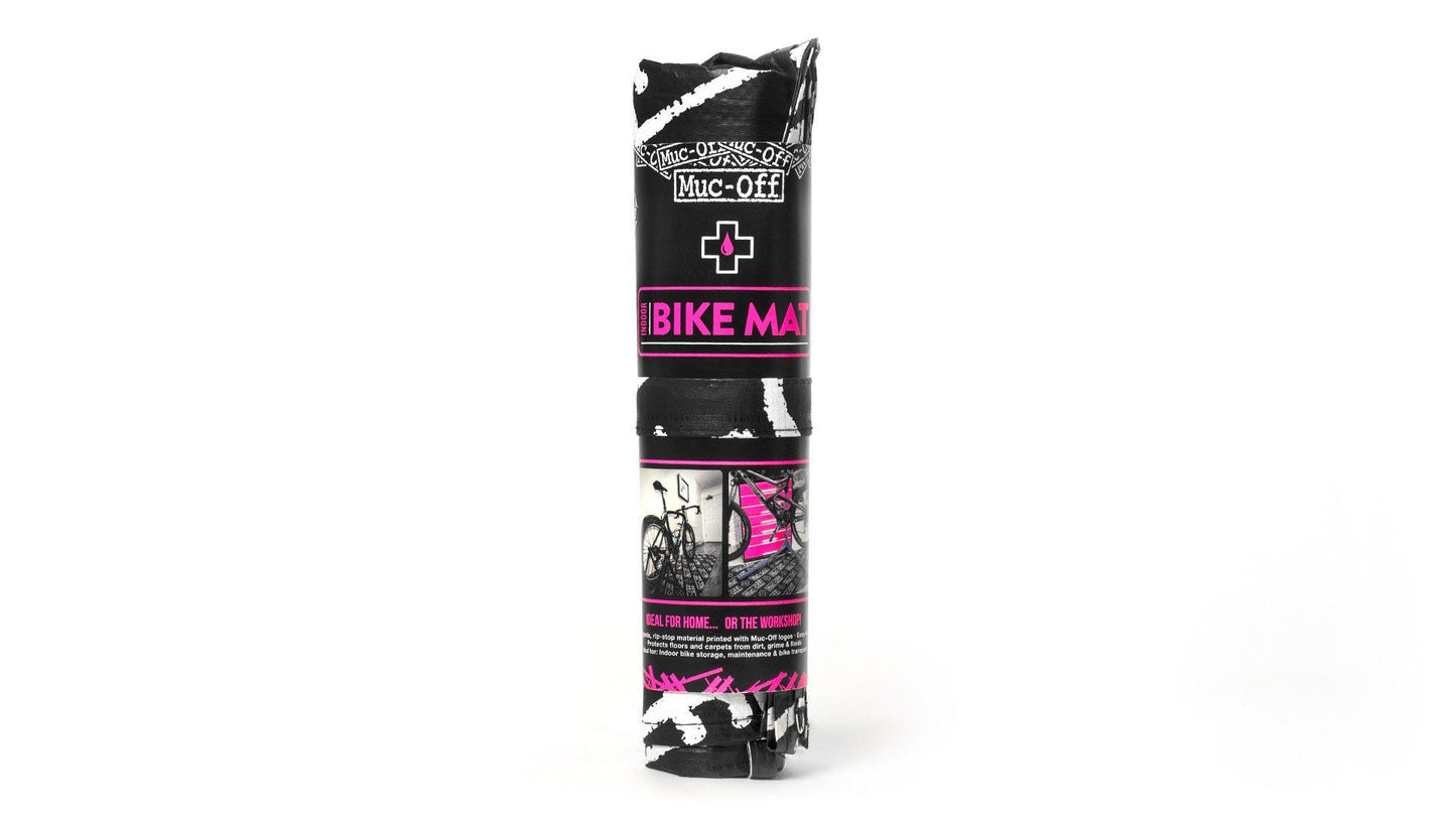 Muc-Off Vloermat Bike Mat 70x209cm Zwart Wit Roze - 449911