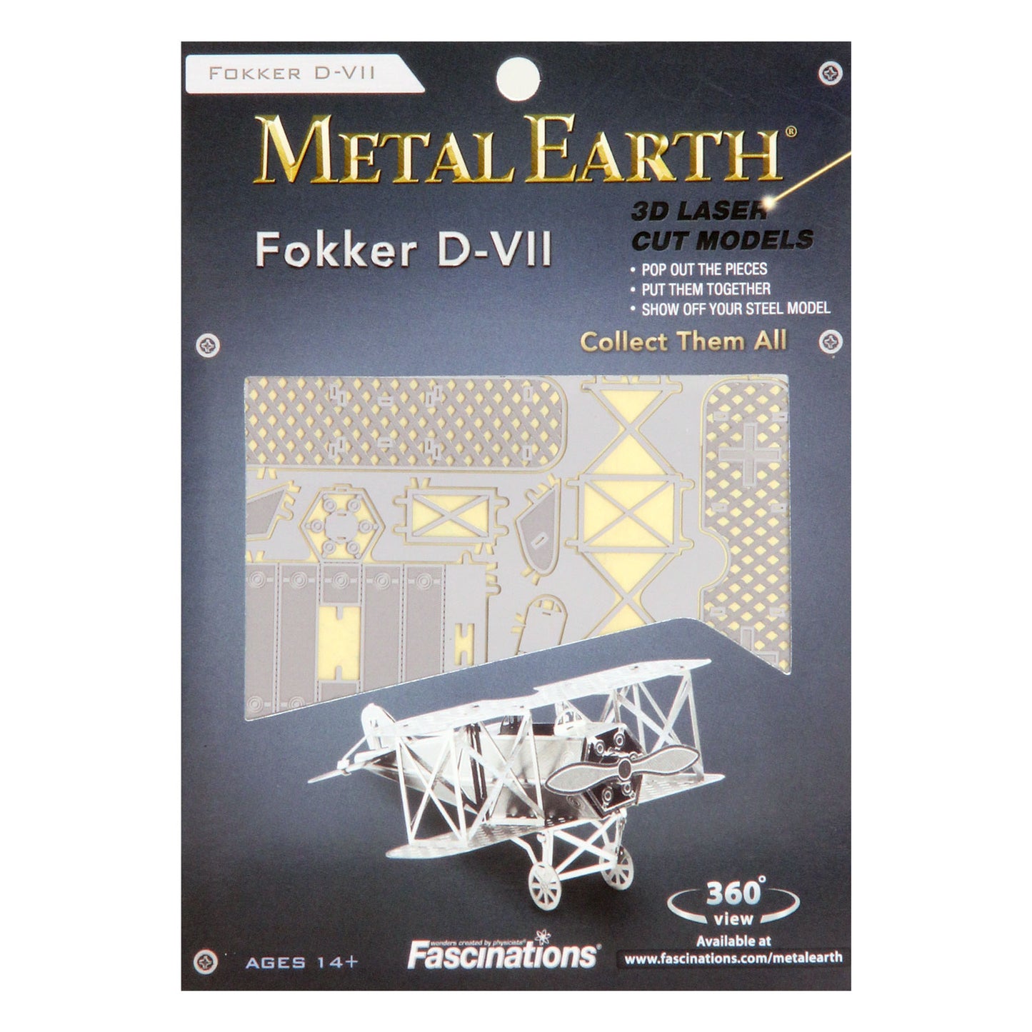 Eureka Metal earth fokker d-vii