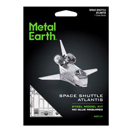 Eureka Metal earth space shuttle atlantis