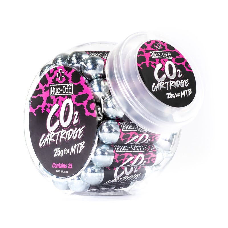 Muc-Off CO2 Patronen 25g (25 stuks) - 449935