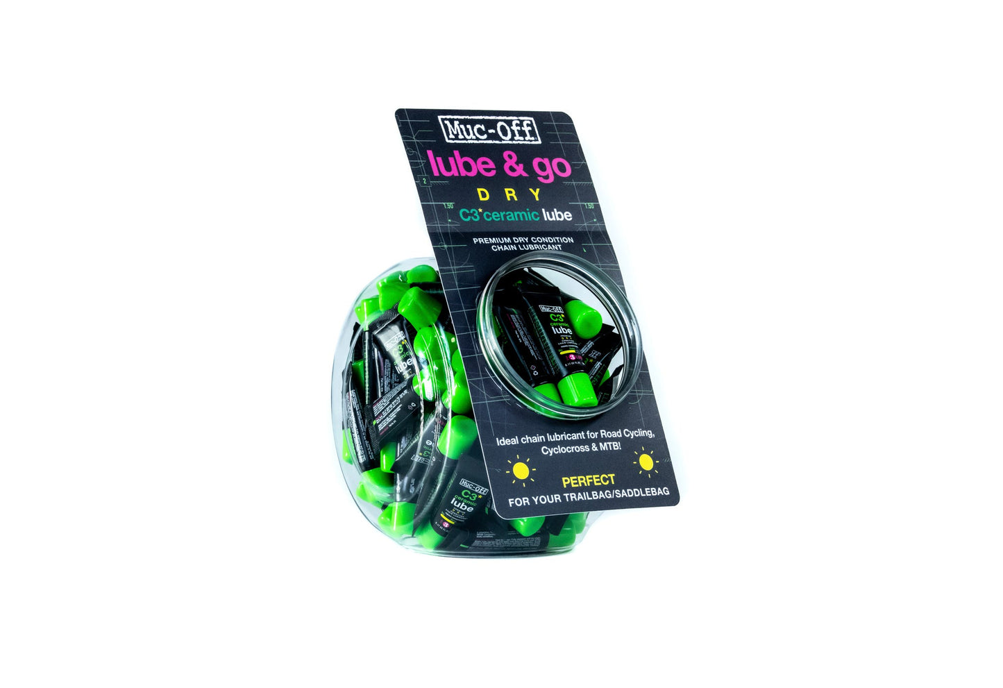 Muc-Off C3 Dry Lube 5ML Pot 80 Stuks - 449995