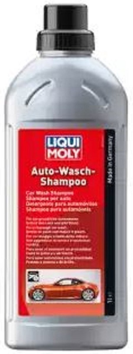 Liqui Moly autoshampoo met wax, shampoo met was voor mooie glans 1 liter