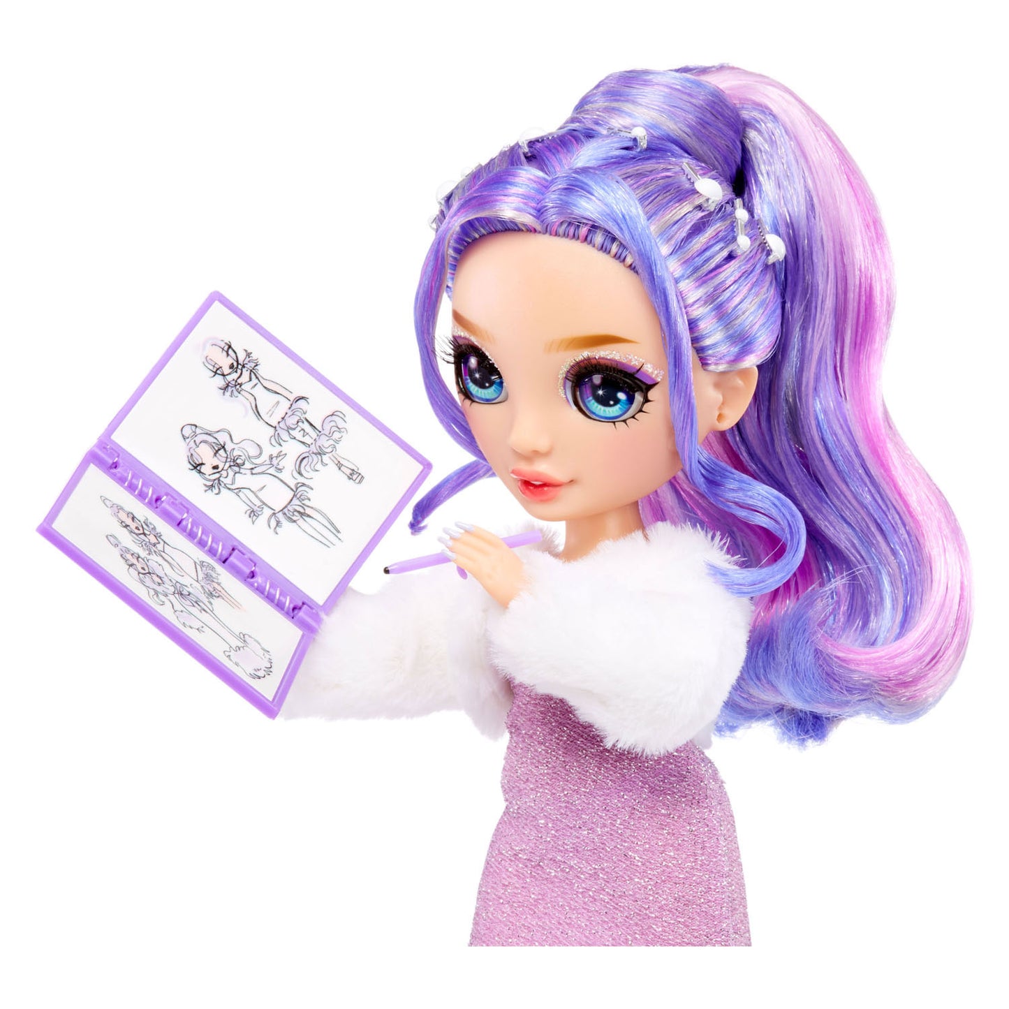 MGA Entertainment Rainbow high fantastic modepop - violet