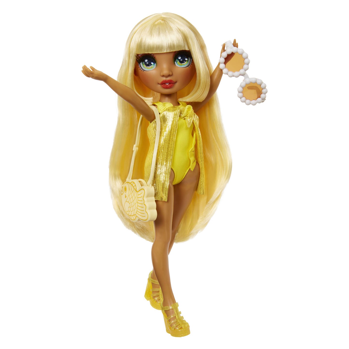 MGA Entertainment Rainbow high swim style pop - sunny