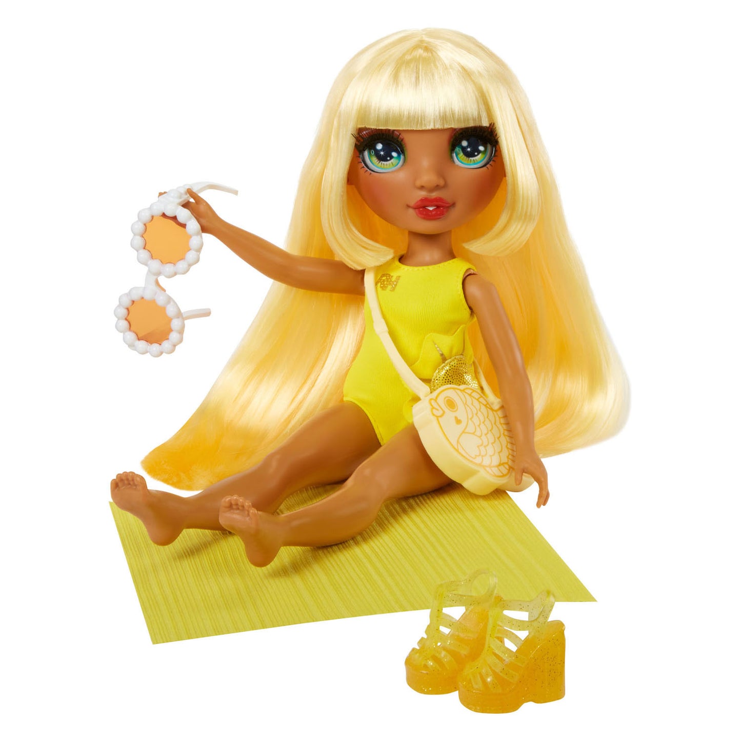 MGA Entertainment Rainbow high swim style pop - sunny