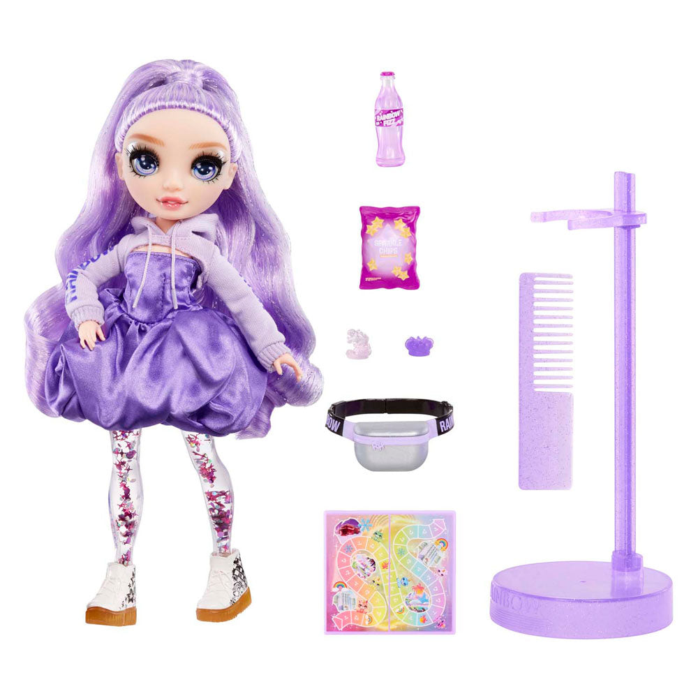 MGA Entertainment Rainbow high sparkle shine modepop - viola