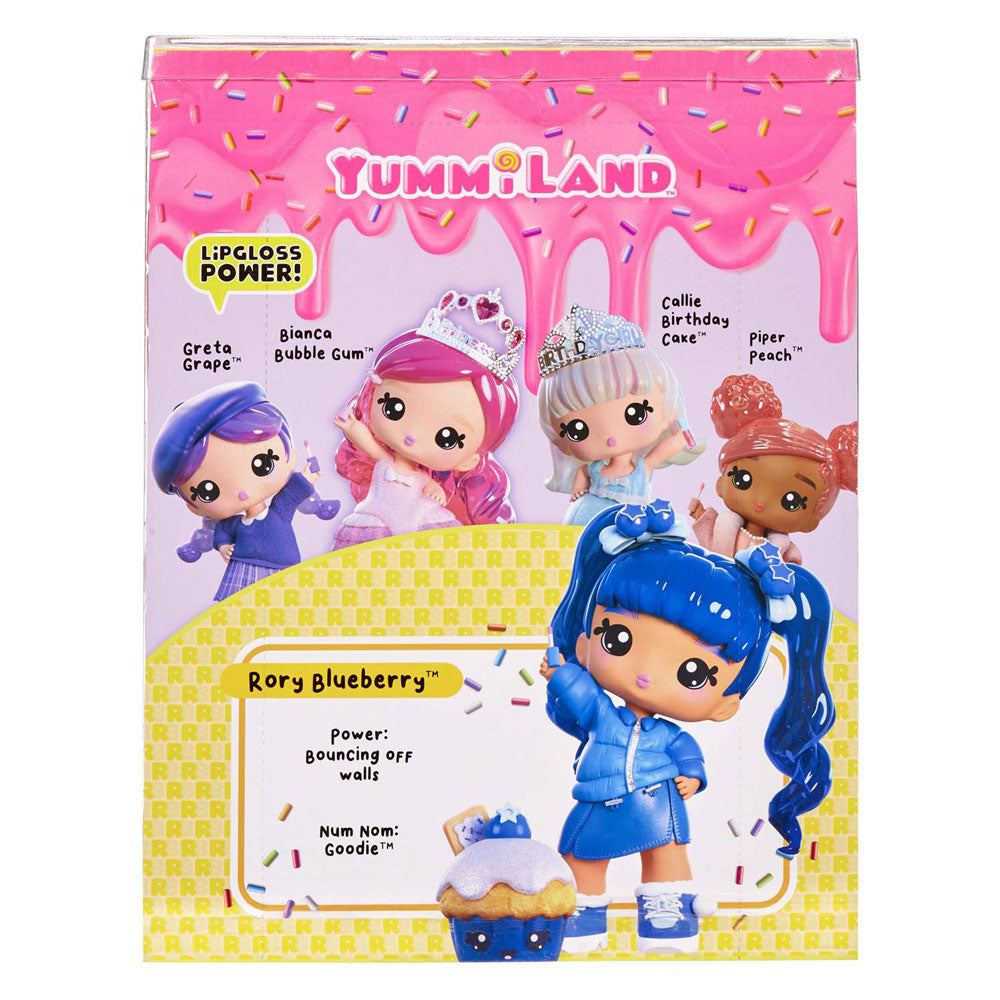 MGA Entertainment Yummiland grote pop + lipglossdiertje - rory blueberry