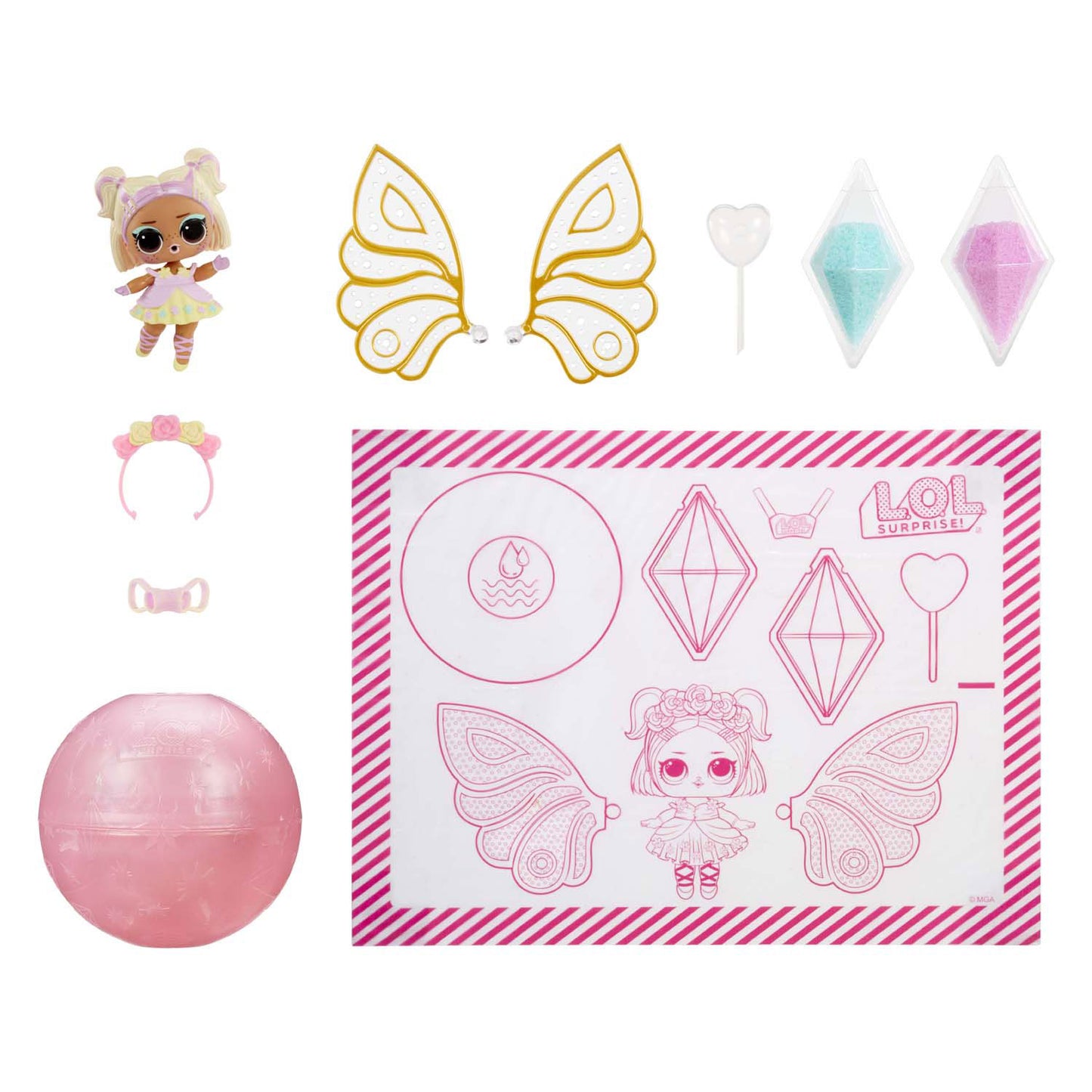 L.O.L. surprise fairy tots mini pop surprise bal