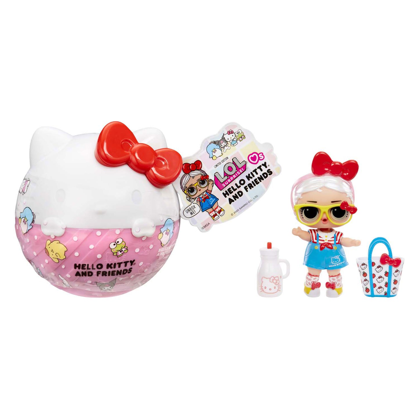 L.O.L. surprise love hello kitty friends mini pop surprise bal