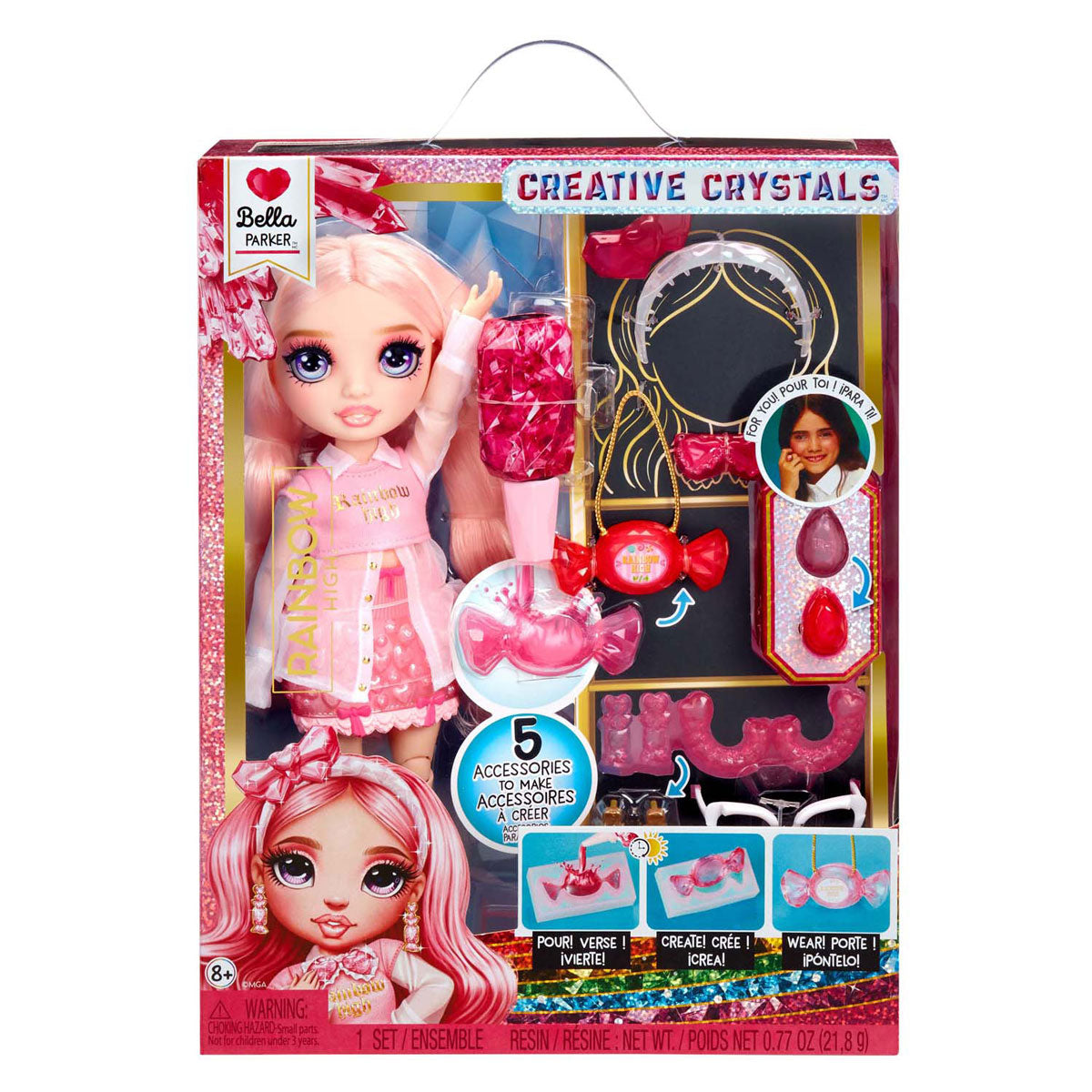 Rainbow High crystal fashion modepop - bella