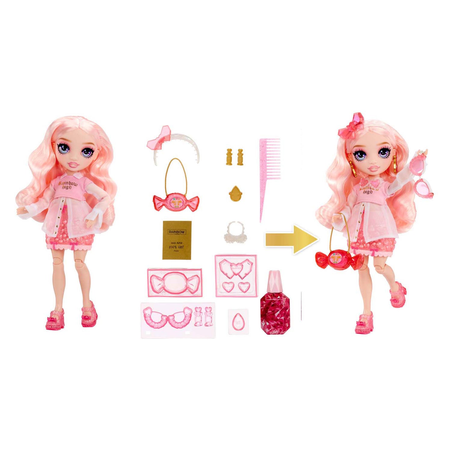 Rainbow High crystal fashion modepop - bella