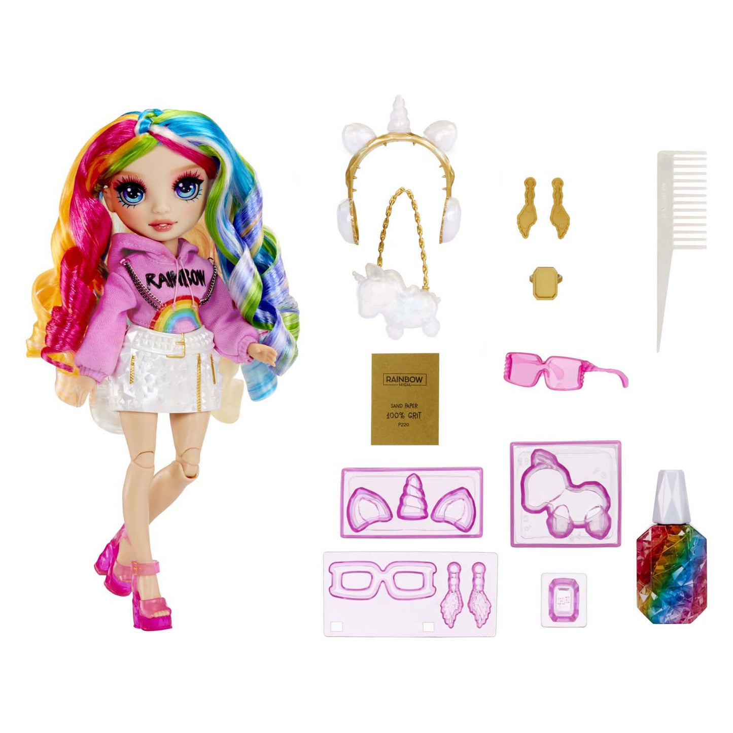 MGA Entertainment Rainbow high crystal fashion modepop - amaya