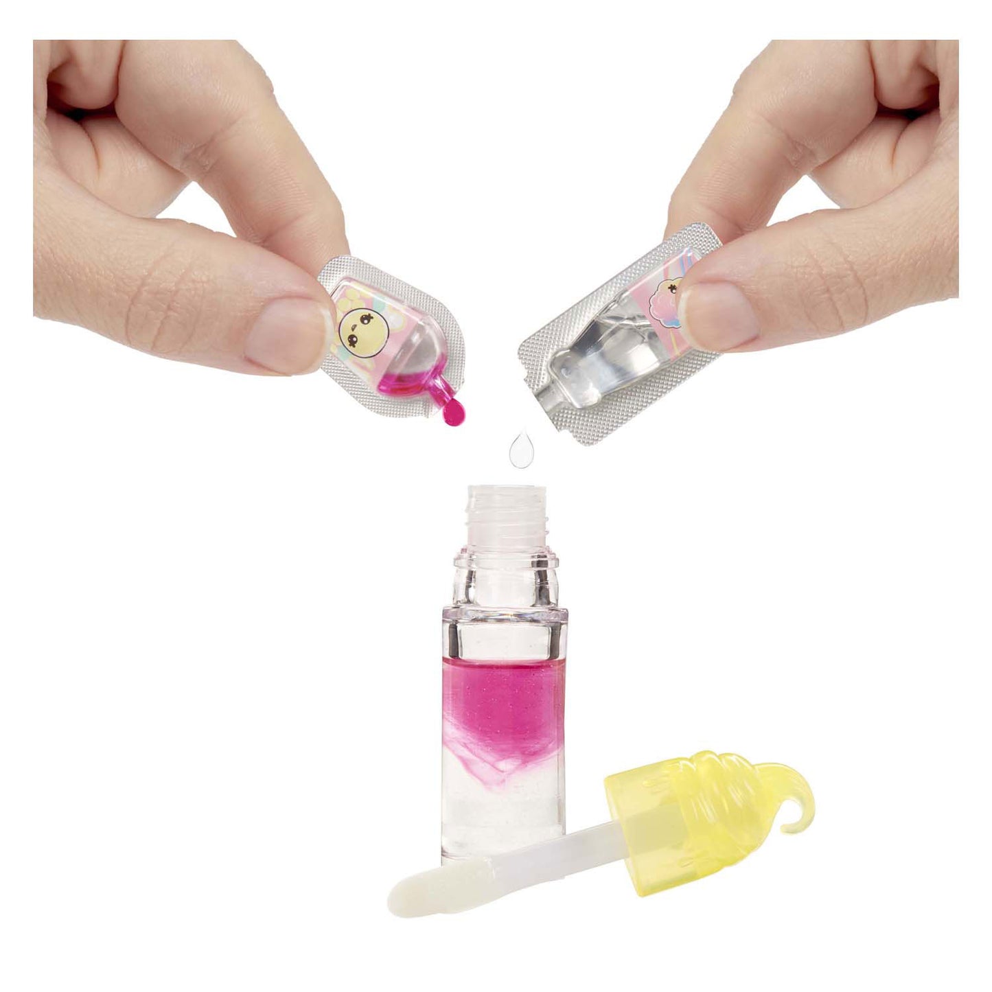 MGA Entertainment Yummiland pop - nia candy fluff met lipgloss set