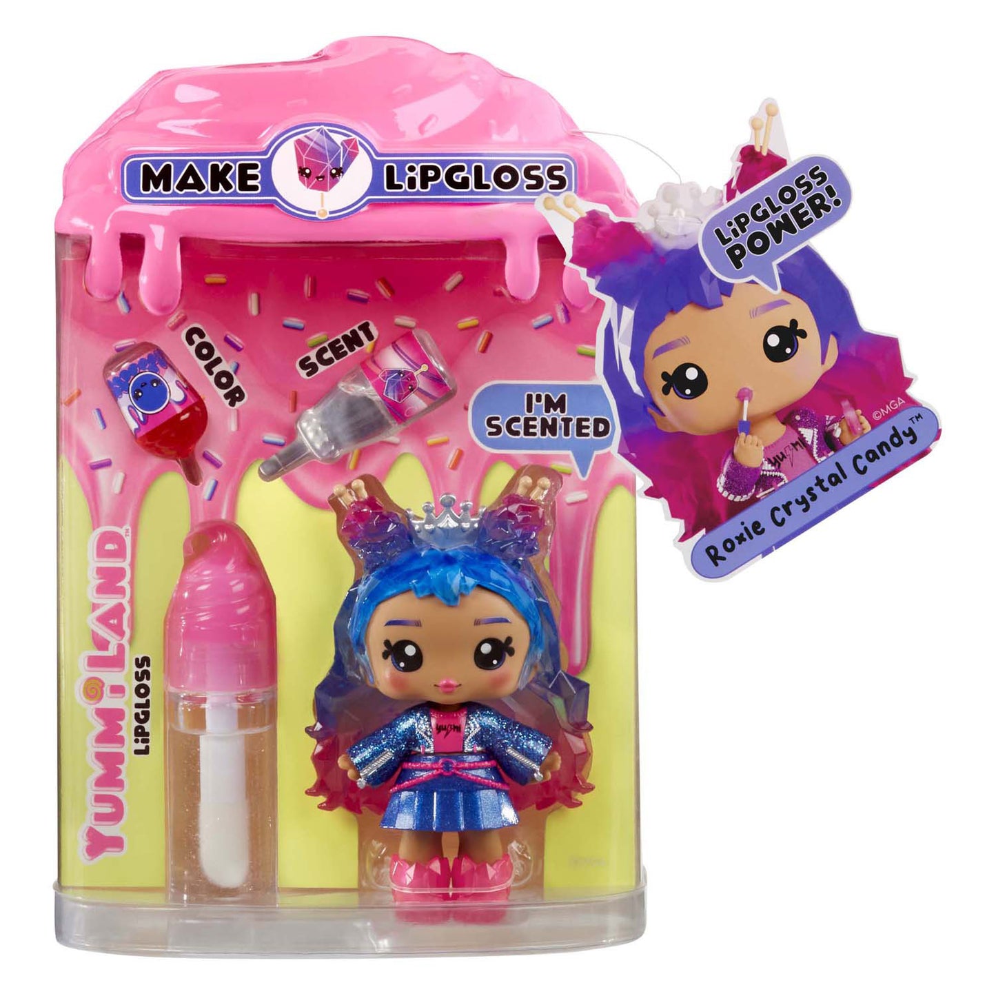 MGA Entertainment Yummiland pop - roxie crysal candy met lipgloss set