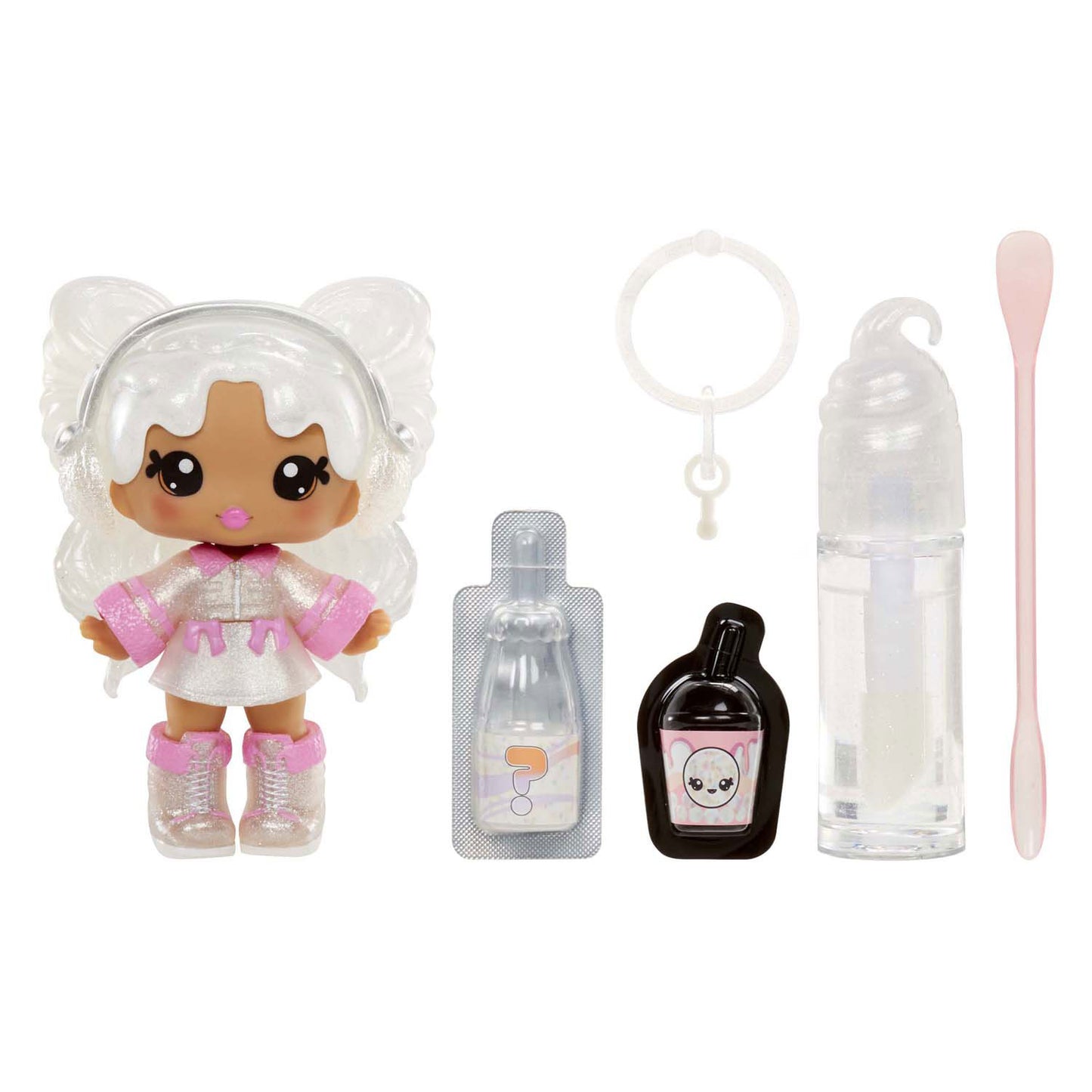 MGA Entertainment Yummiland pop - mysterie speelfiguur serie 1 met lipgloss set