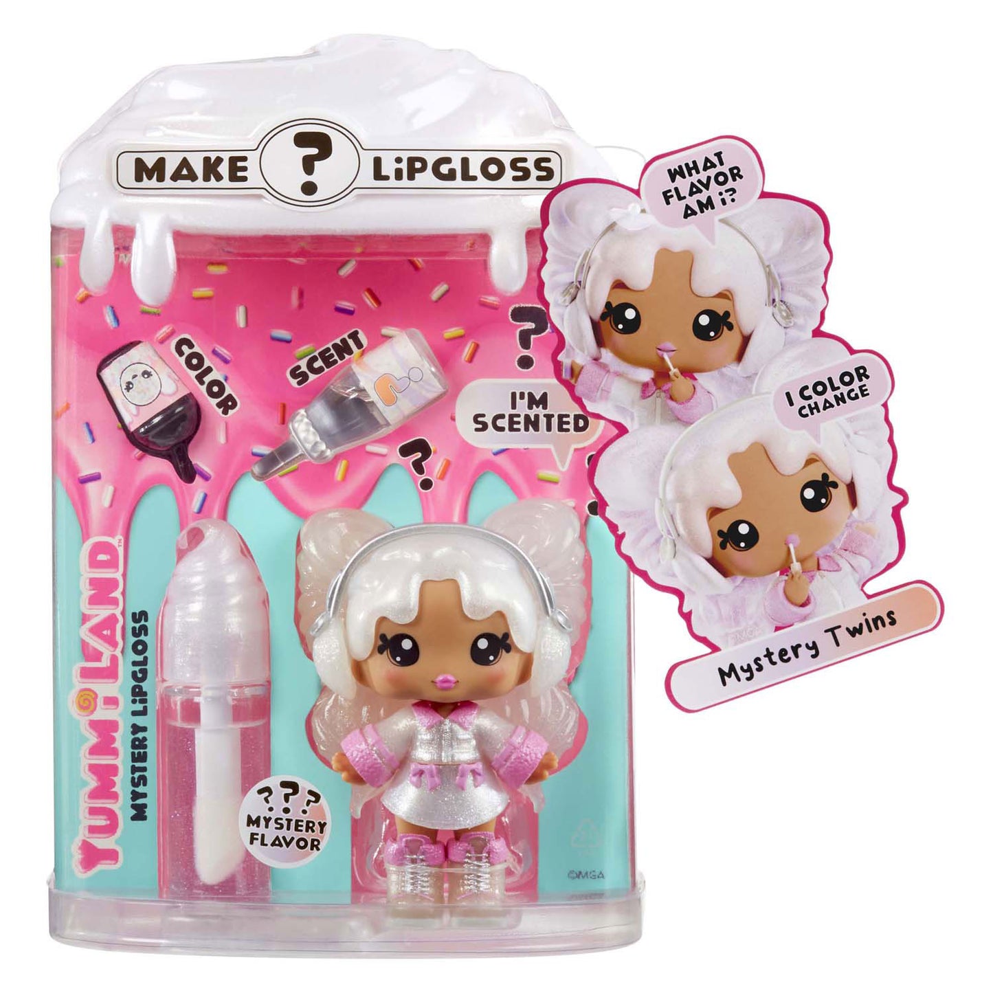 MGA Entertainment Yummiland pop - mysterie speelfiguur serie 2 met lipgloss set
