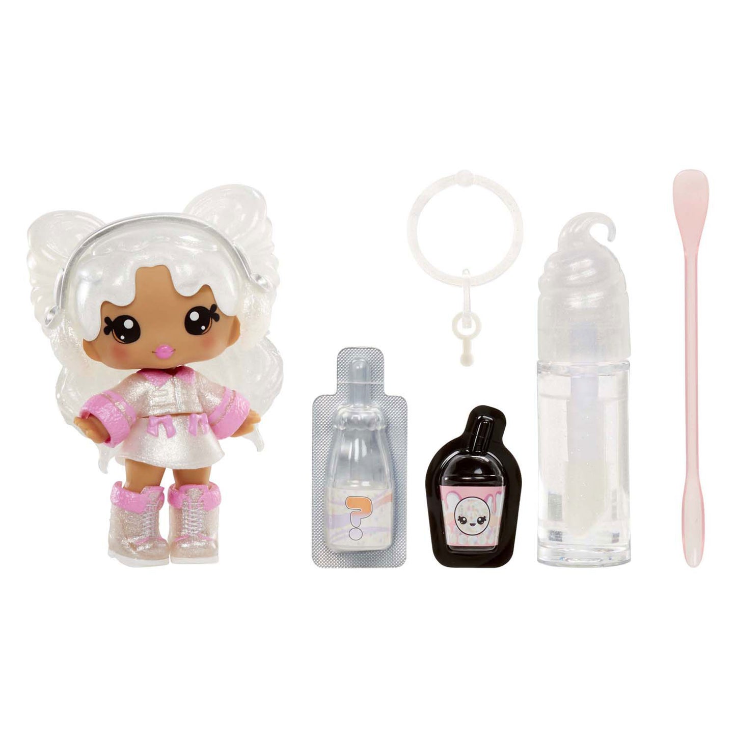 MGA Entertainment Yummiland pop - mysterie speelfiguur serie 2 met lipgloss set