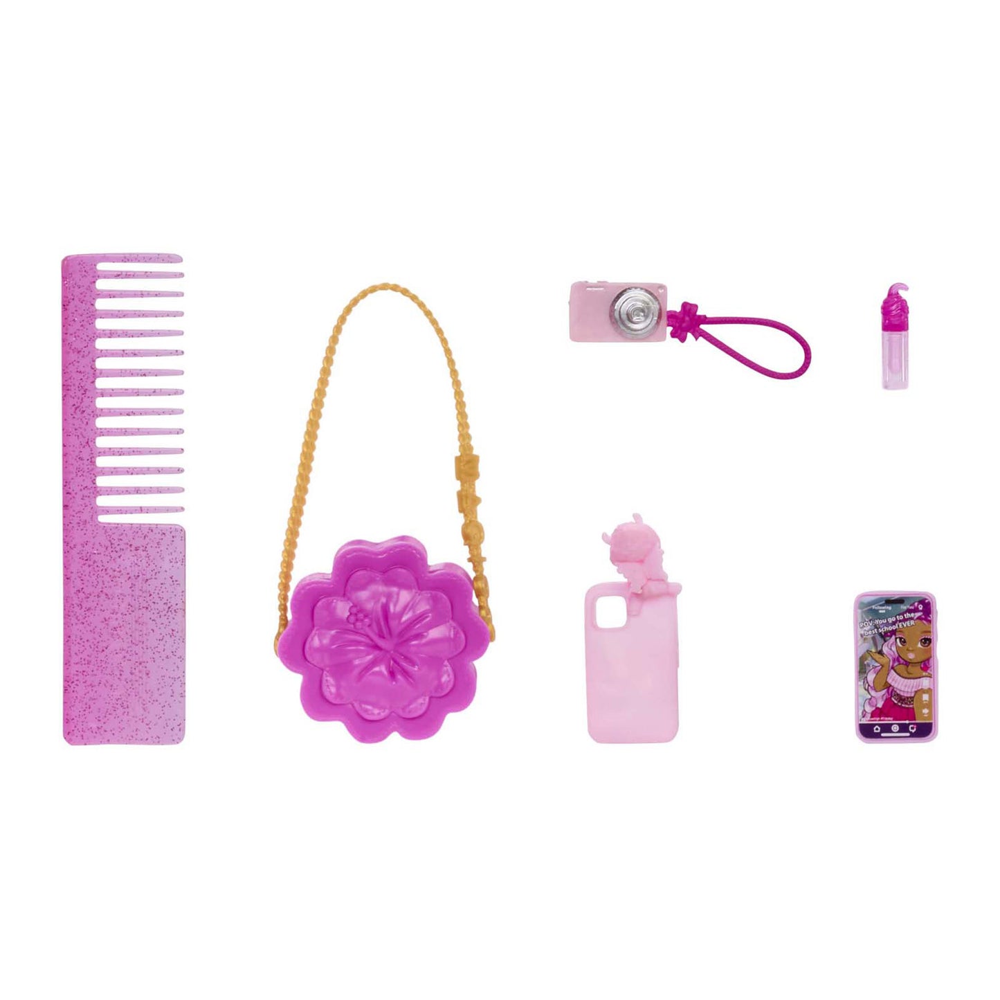 MGA Entertainment Rainbow high sparkle shine modepop roze