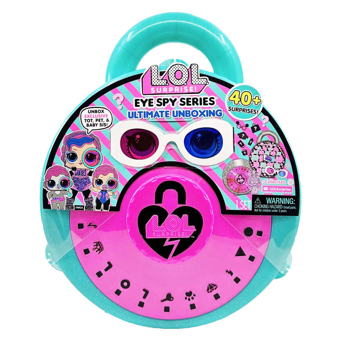 L.O.L. surprise eye spy ultimate unboxing
