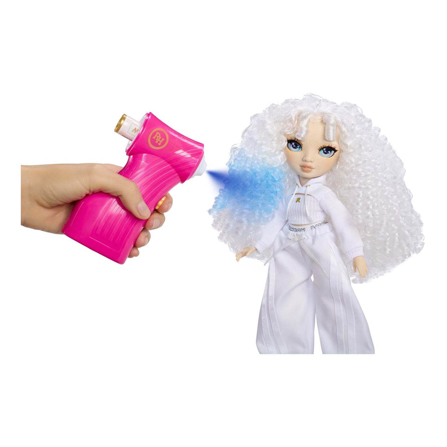 MGA Entertainment Rainbow high air brush create modepop - green eyes