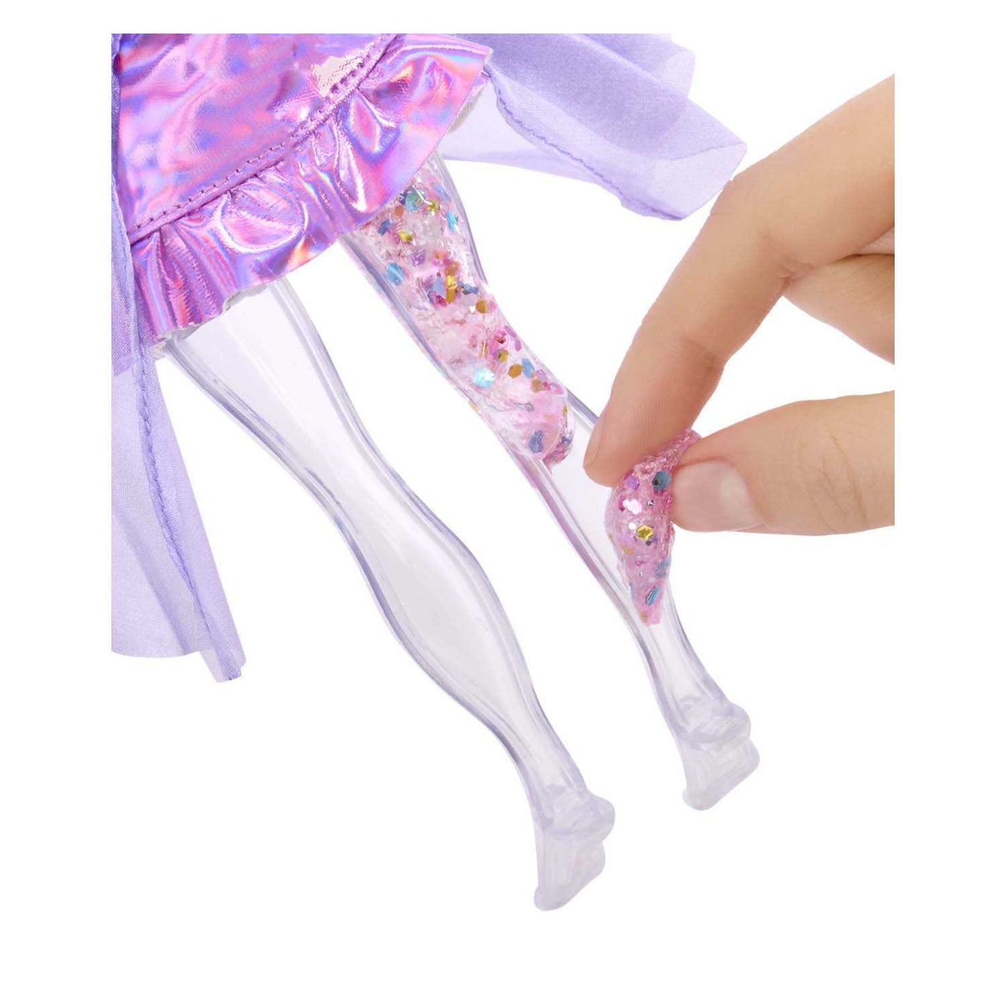 MGA Entertainment Rainbow high modepop met slijm - violet
