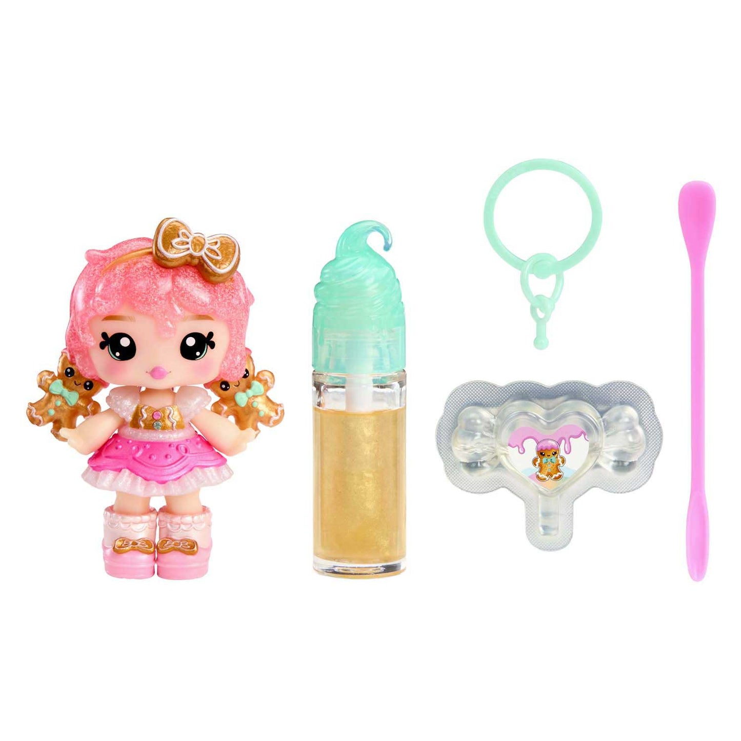 MGA Entertainment Yummiland pop - gigi gingerbread met lipgloss set
