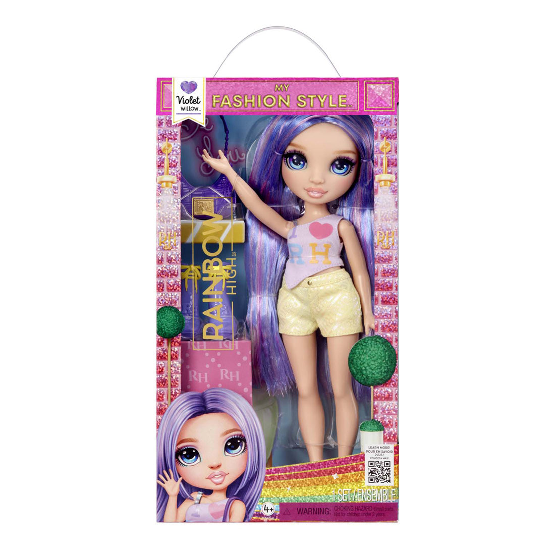 Rainbow High my fashion style-modepoppen - violet