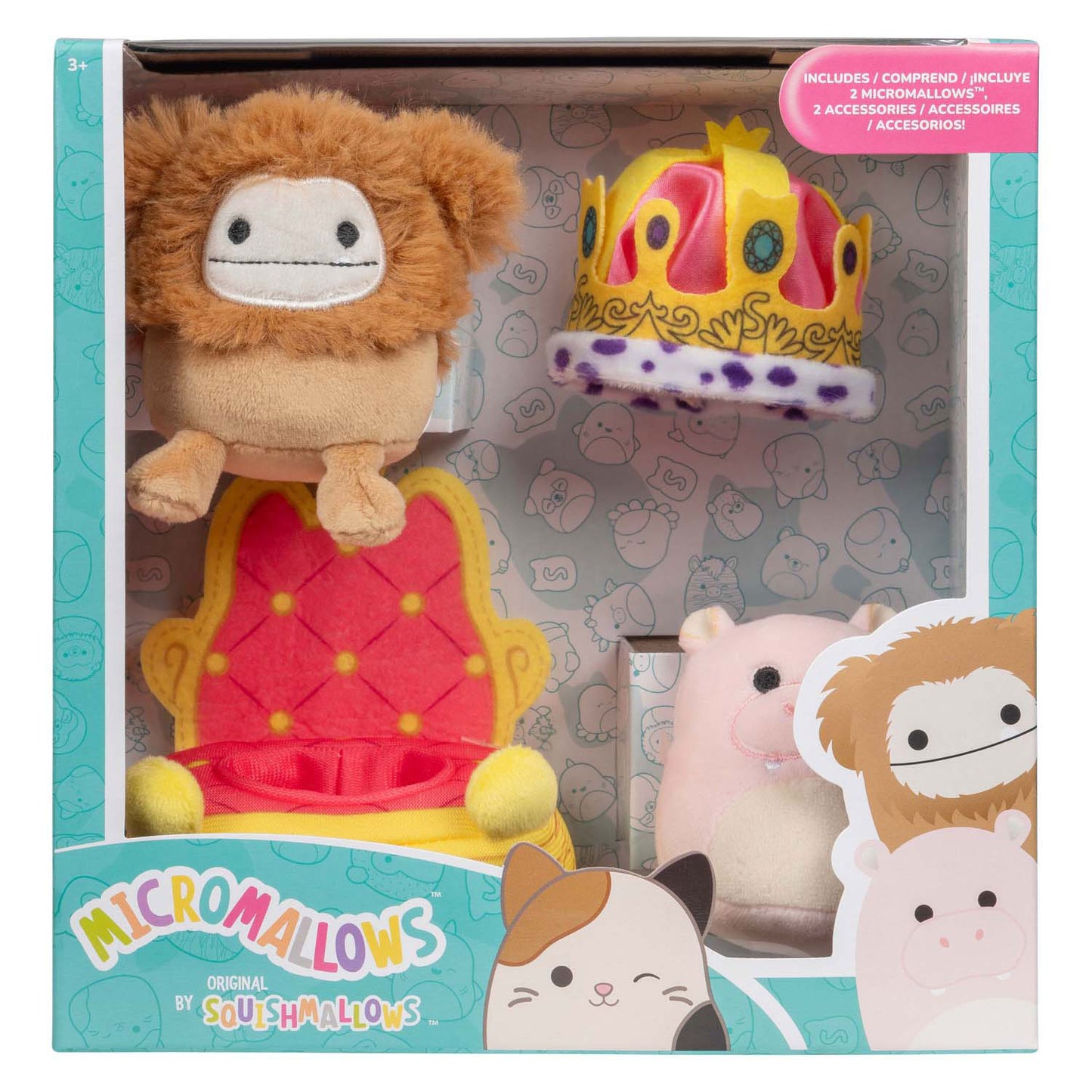 Jazwares Squishmallows knuffel pluche micromallows - parade float, 4dlg.