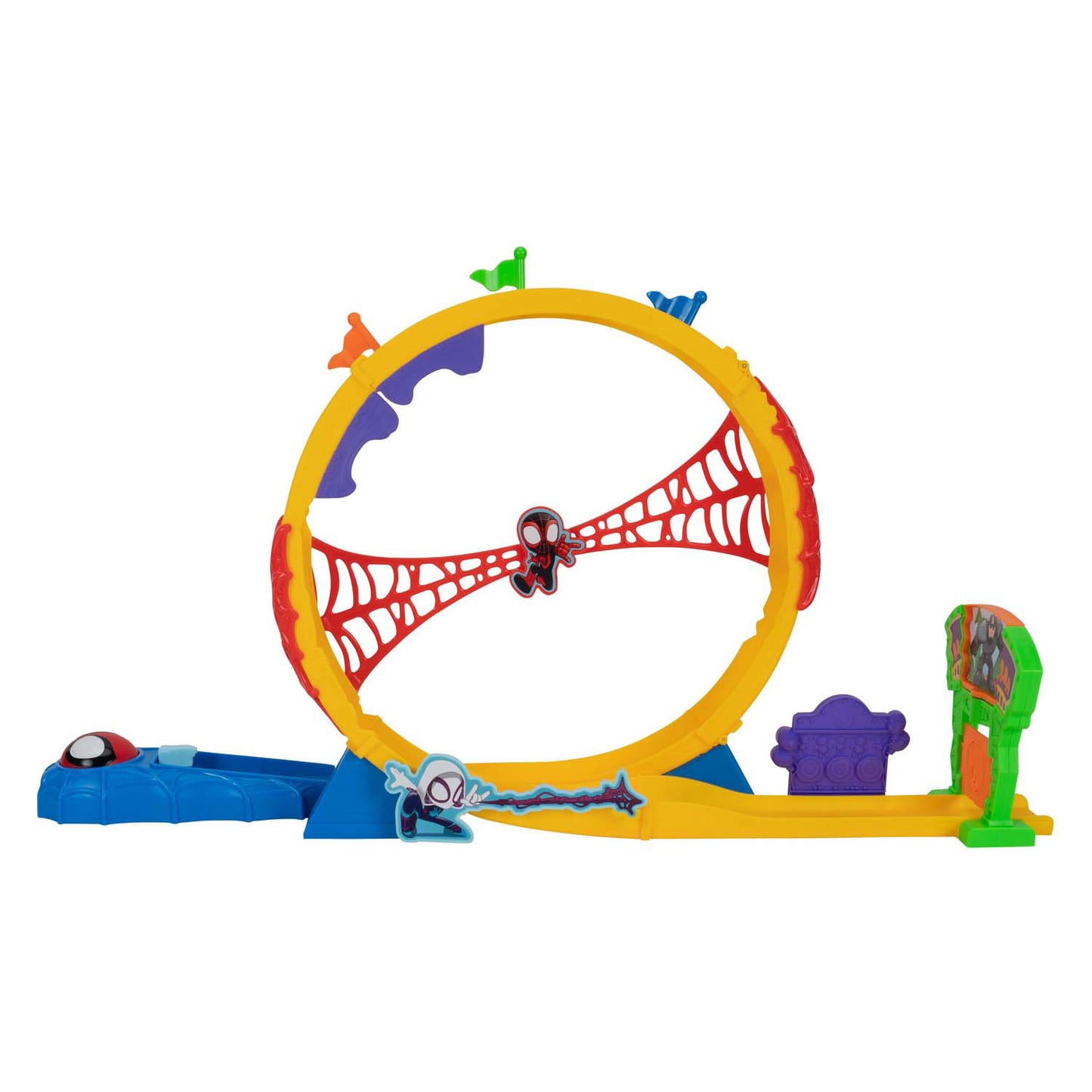 Jazwares Spidey amazing metalen super loop racebaan
