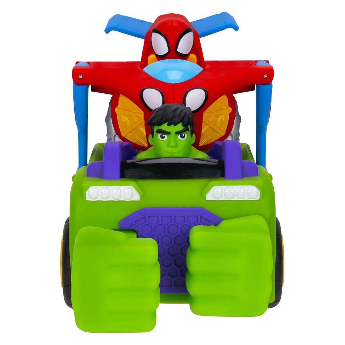 Jazwares Spidey and amazing friends - team up tankvoertuig