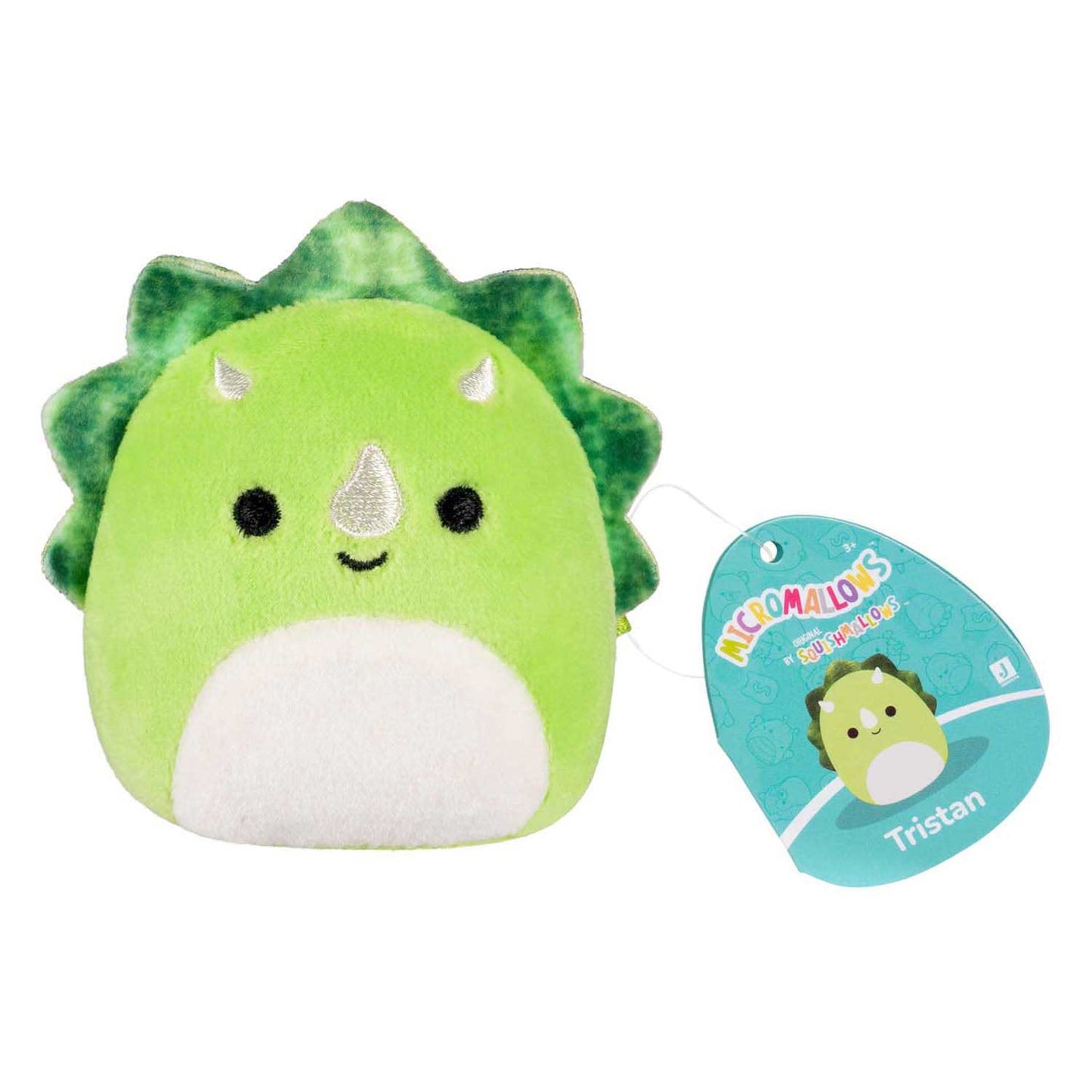 Jazwares Squishmallows knuffel pluche - micromallows mony, tristan, victoria - 3dlg.