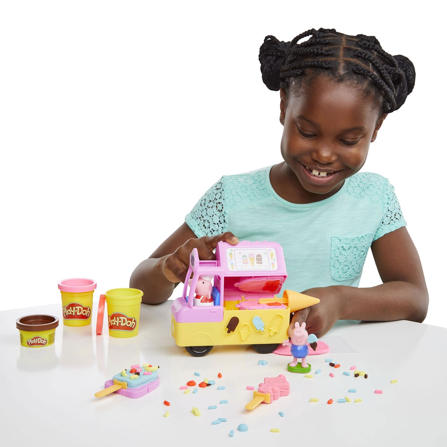 Hasbro Play-doh peppas ijsjes - klei speelset