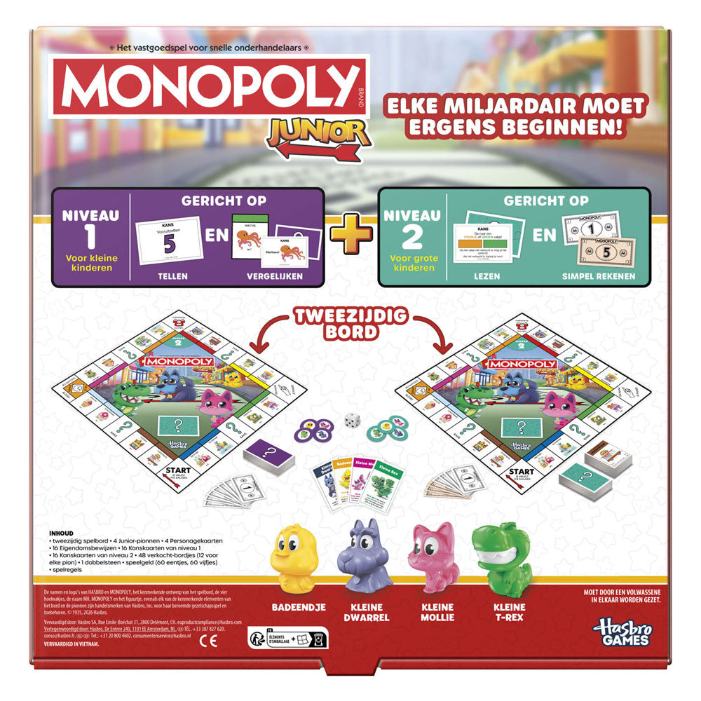 Hasbro Monopoly junior nl