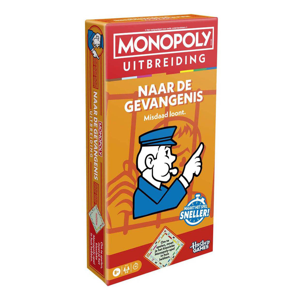 Hasbro Monopoly naar de gevangenis uitbreiding