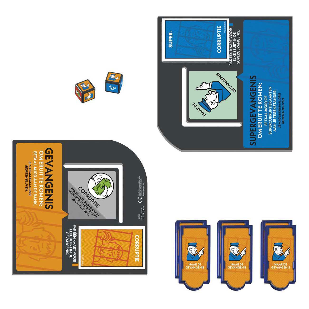 Hasbro Monopoly naar de gevangenis uitbreiding