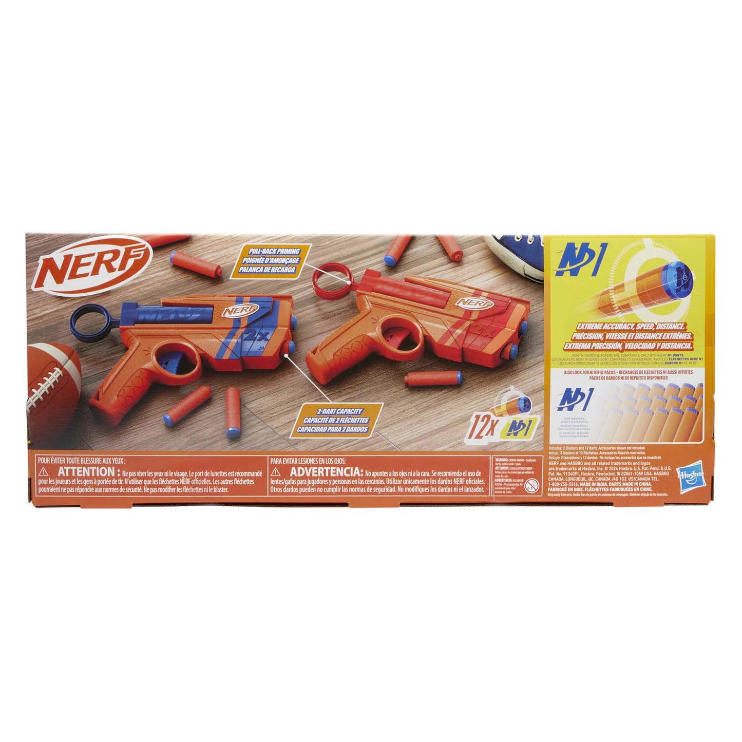 NERF n series duo pack