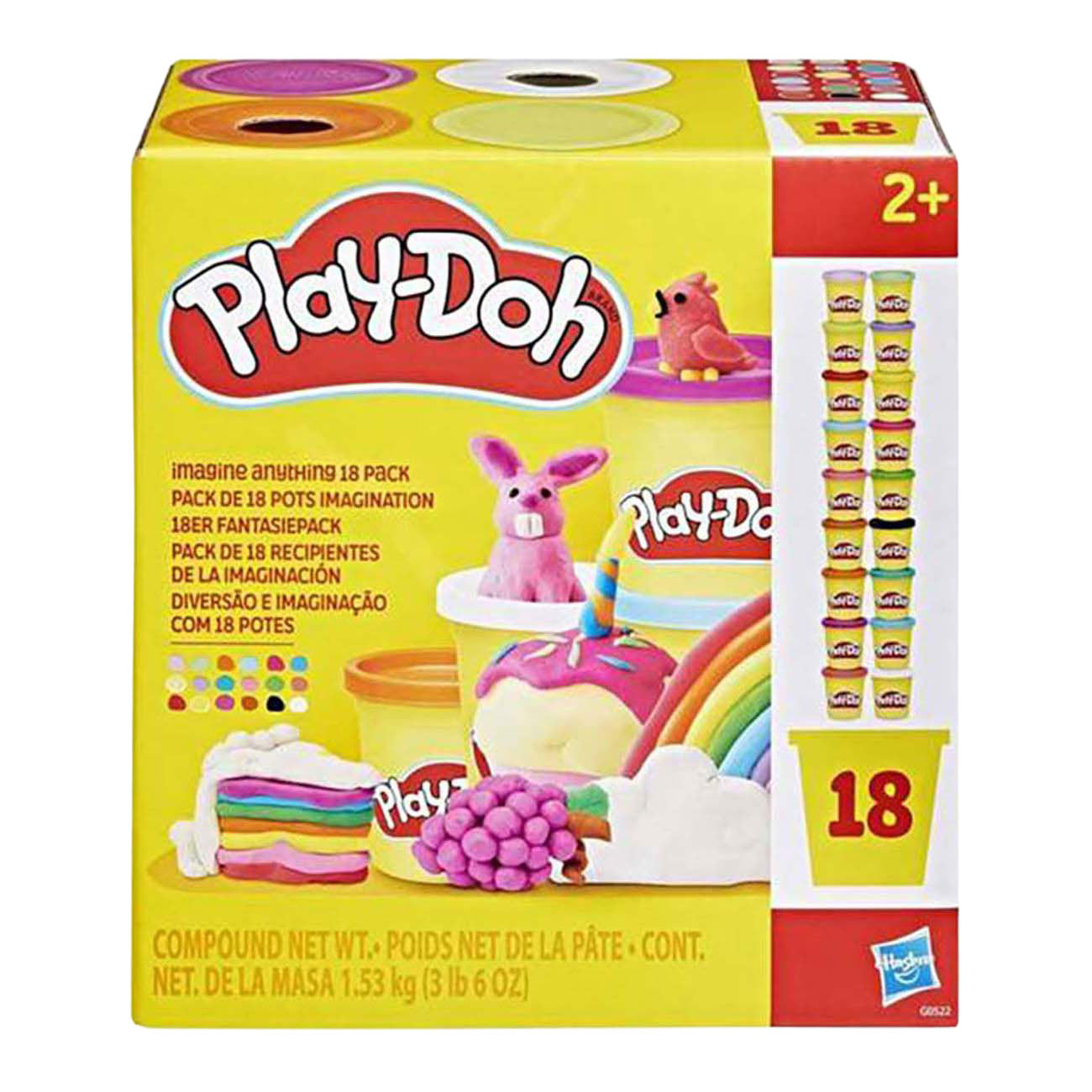 Play-Doh fantaseer maar raak - 18 kleipotjes