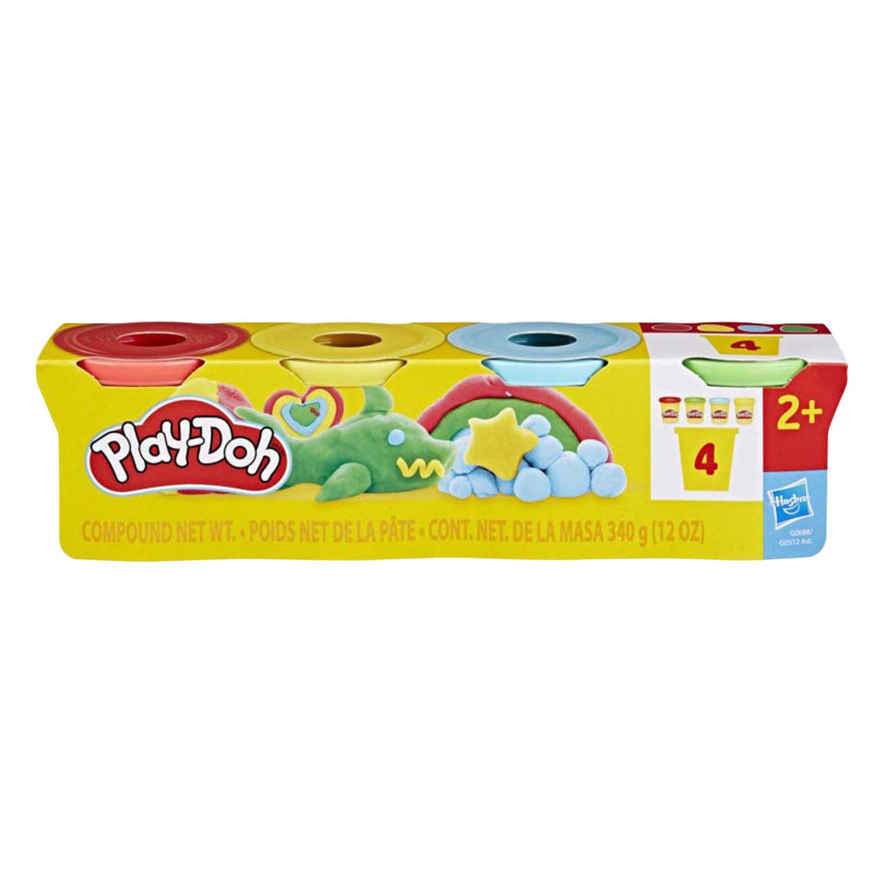 Play-Doh classic - 4 kleipotjes
