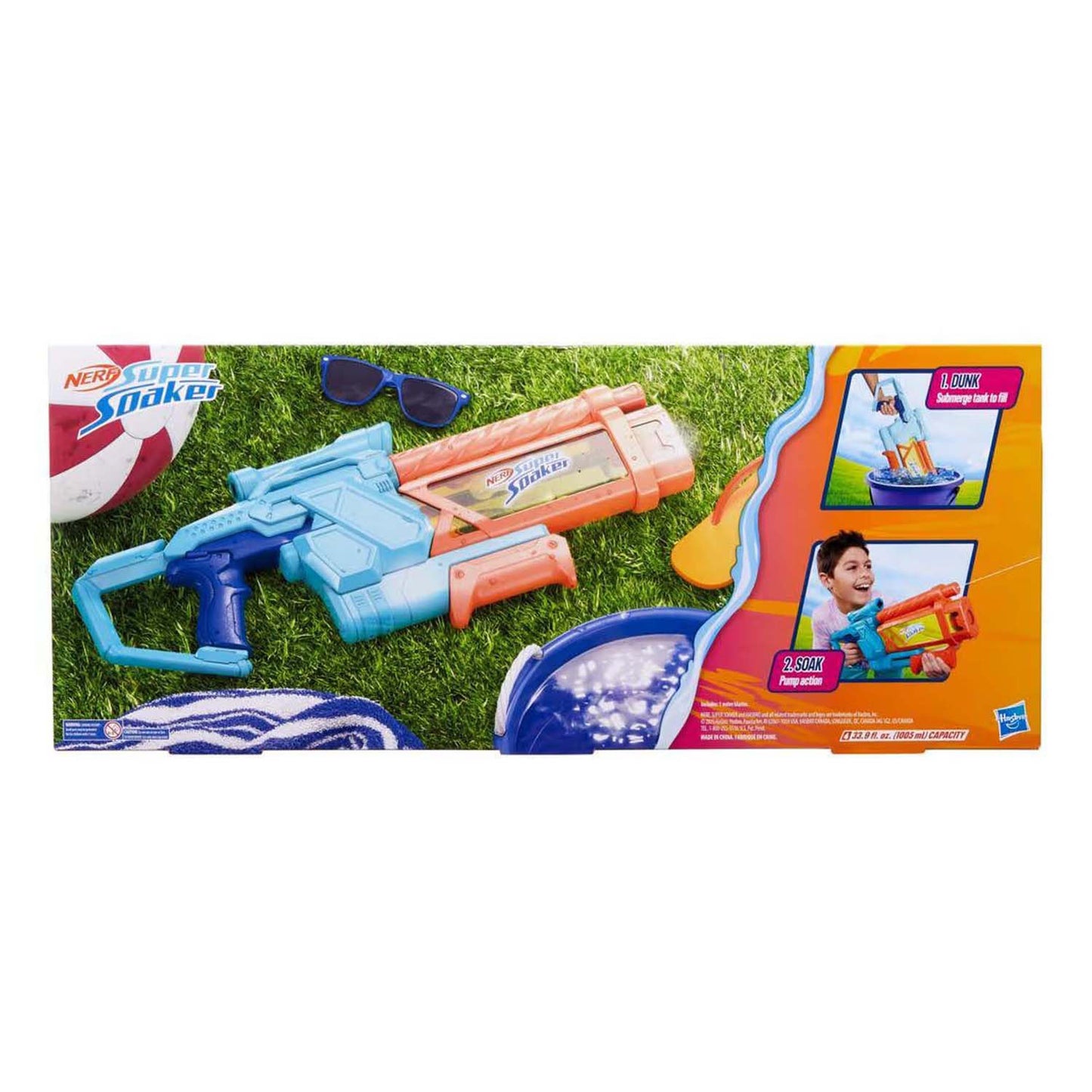 NERF super soaker mega dunk-fill