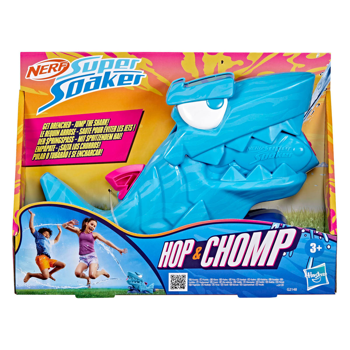 Nerf super soaker hop and chomp