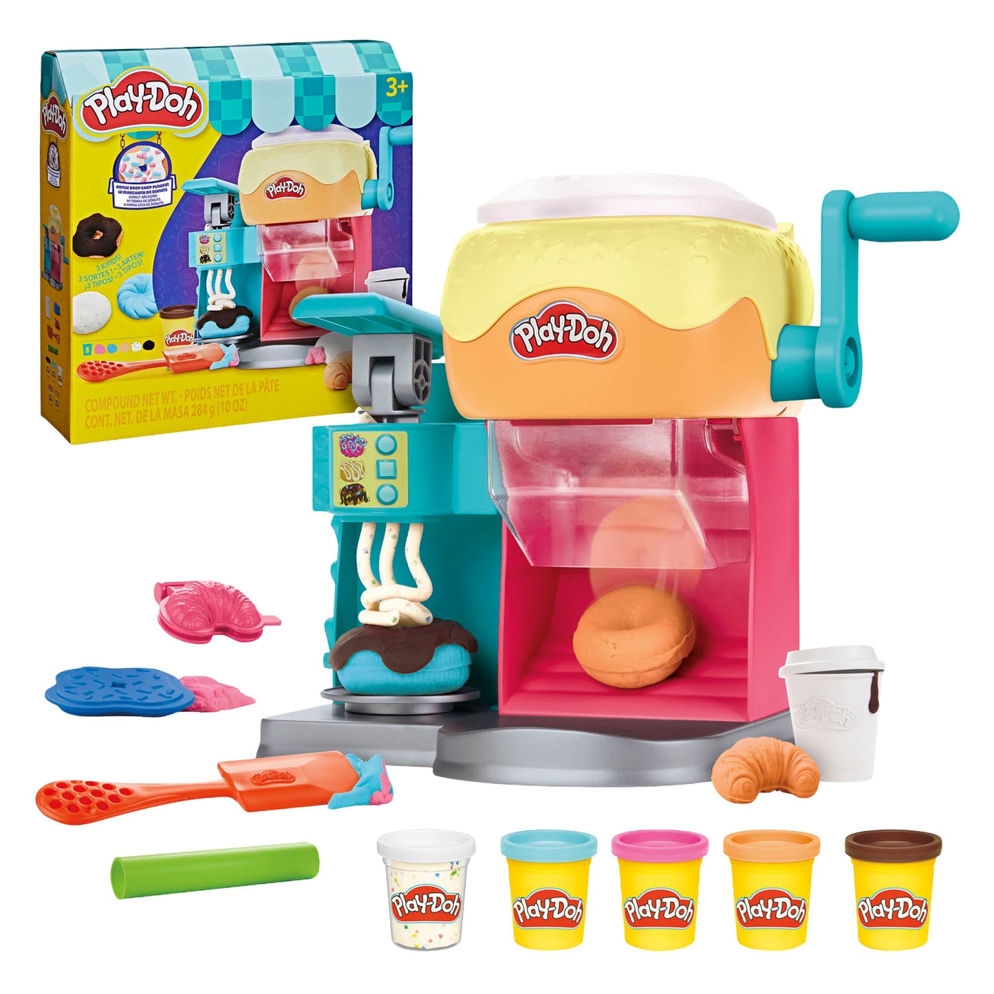Play-Doh donutshop set - 5 kleipotjes