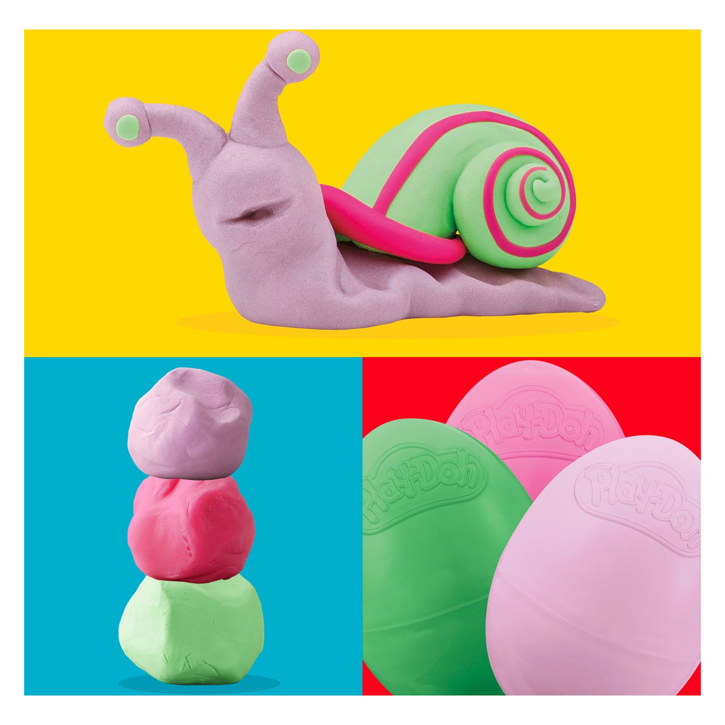 Play-Doh pasen set - 9 kleipotjes