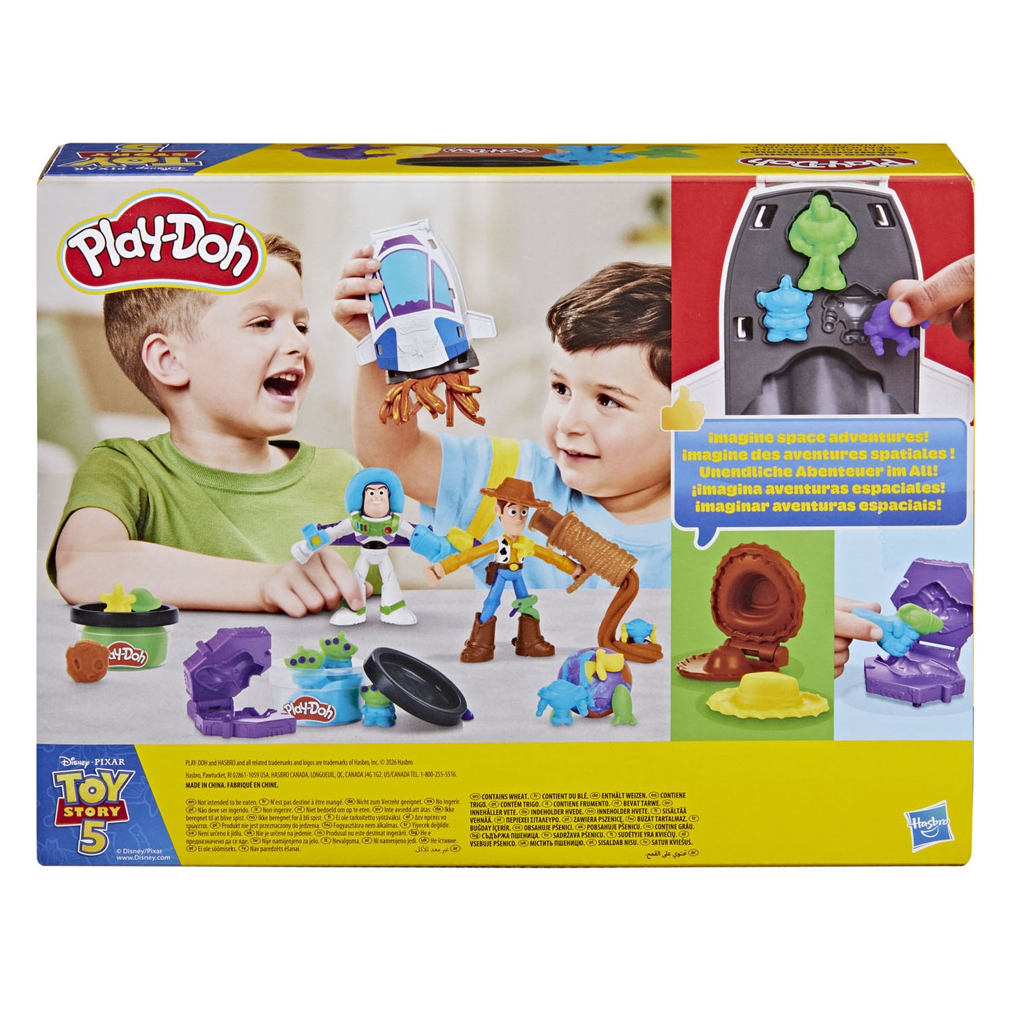 Play-Doh toy story 5 kleiset - 5 kleipotjes